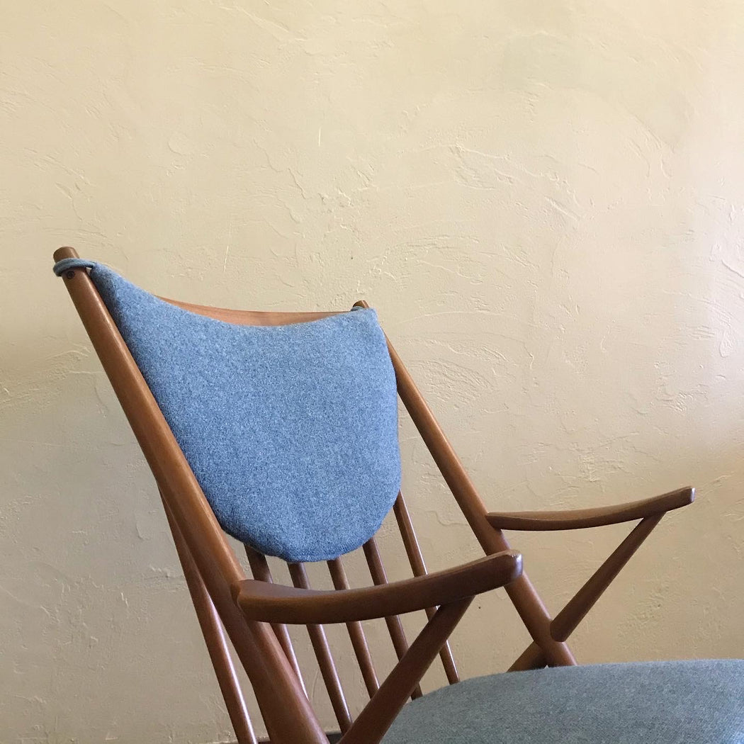 SOLD • Bramin Danish Teak Rocking Chair