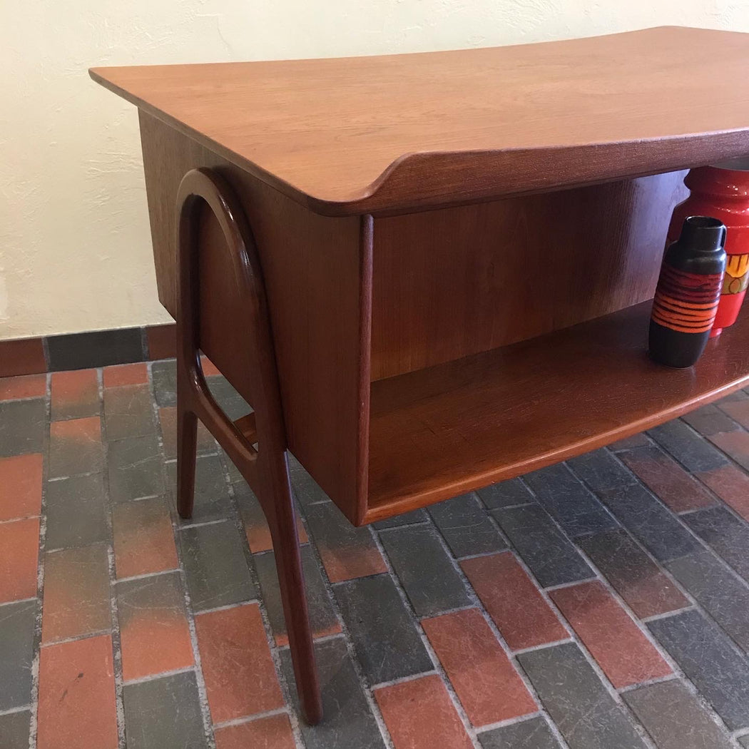 SOLD • Svend Aage Madsen Bow Edge Desk