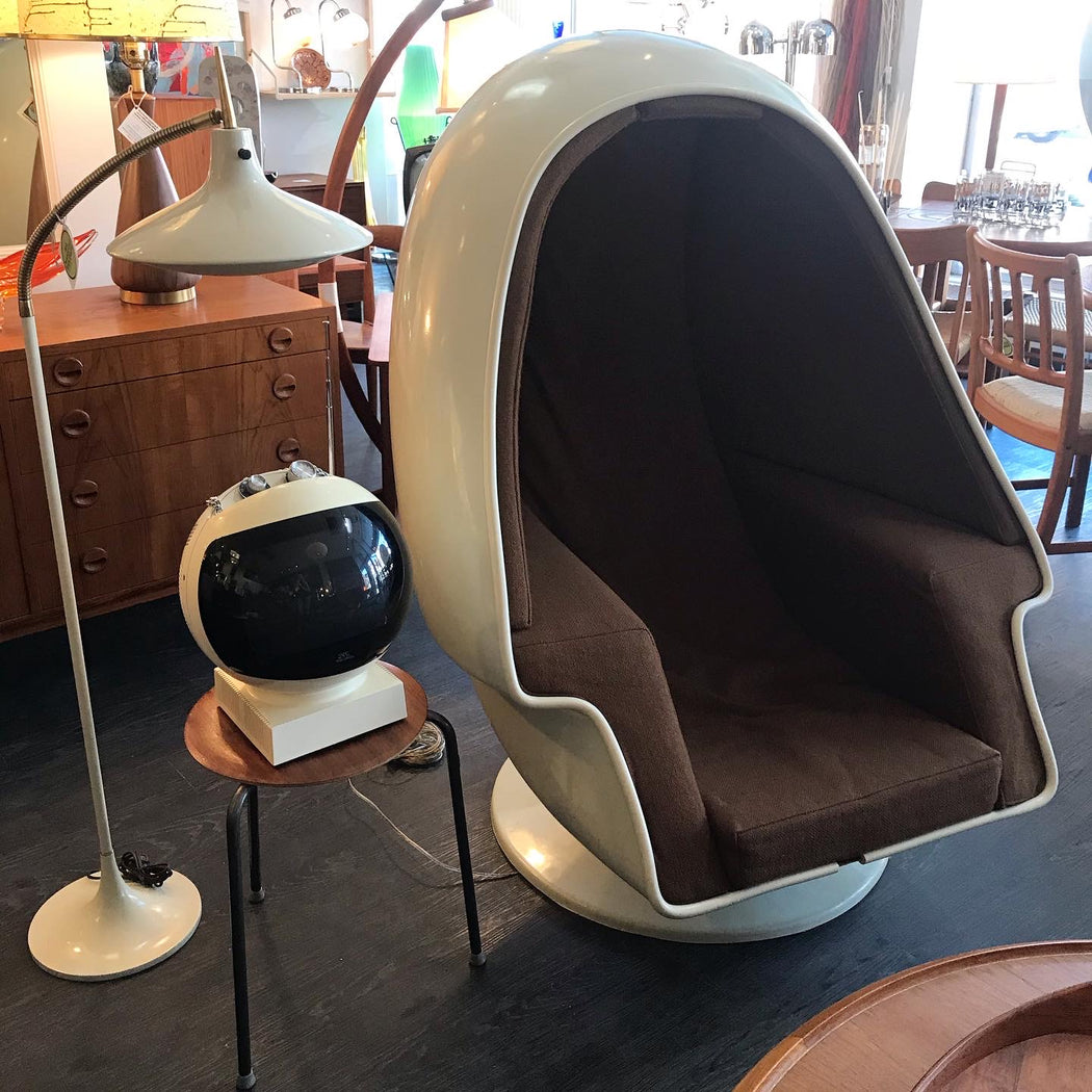 SOLD • Lee West Co. Egg Chair