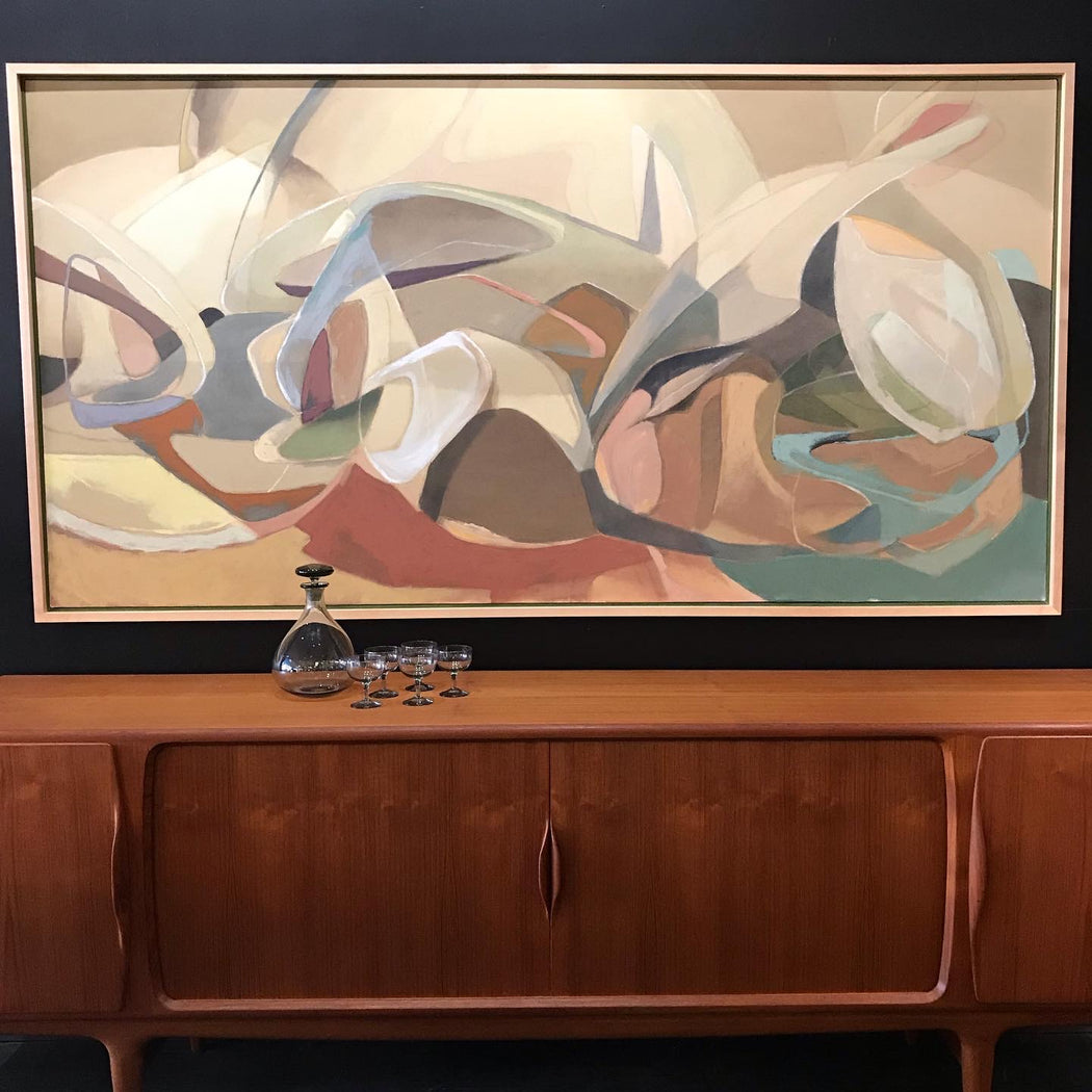Original Abstract Painting • Midgard