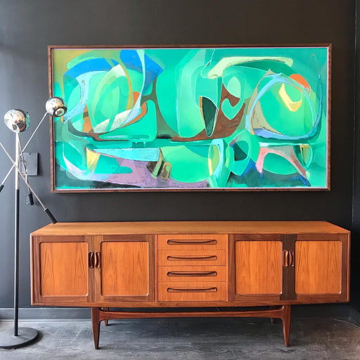 SOLD • Original Abstract Painting: Inndyr
