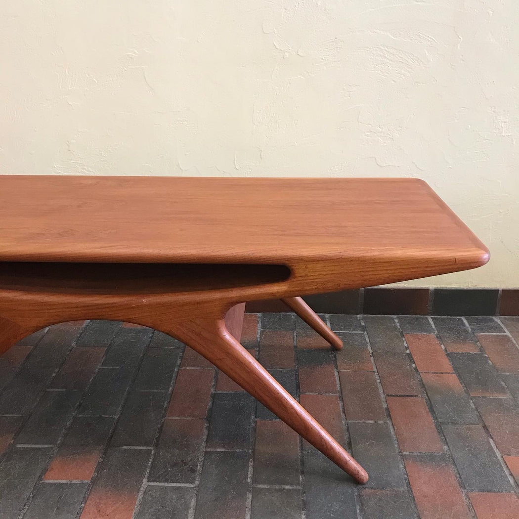 SOLD • Johannes Andersen ‘Smile’ Coffee Table