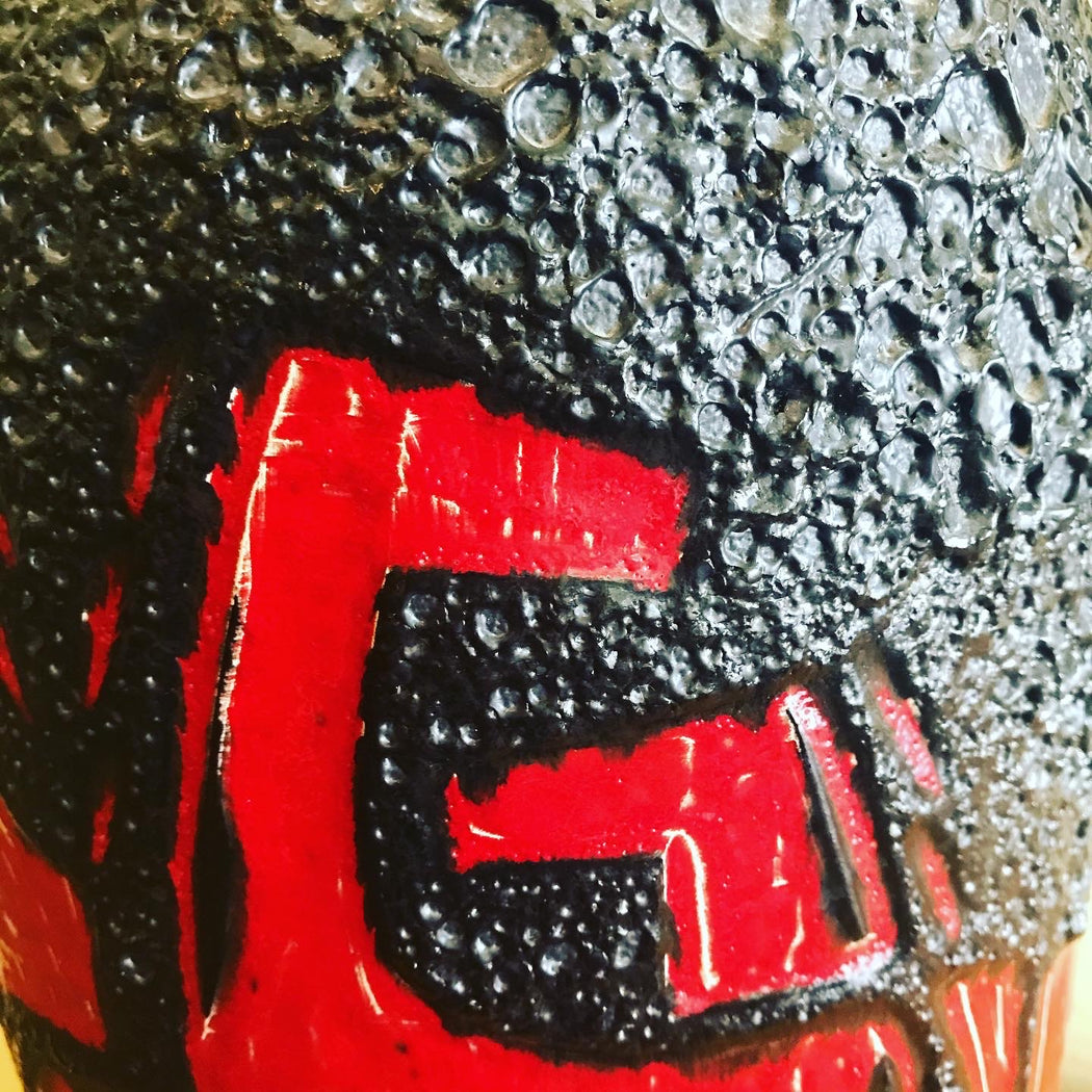 SOLD • West German Fat Lava Vase