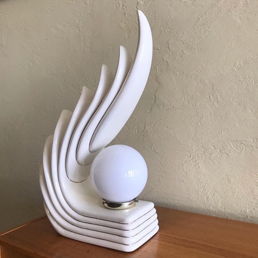 SOLD • 80s Deco Lamp