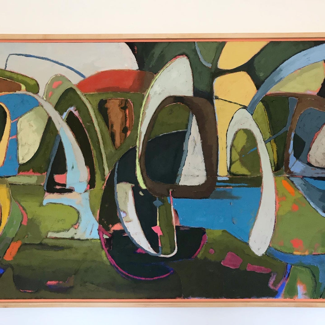 SOLD • Original Abstract Painting : Floro