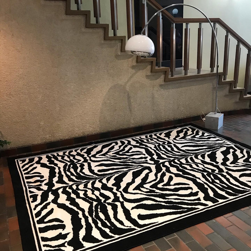 SALE • Zebra Print Rug