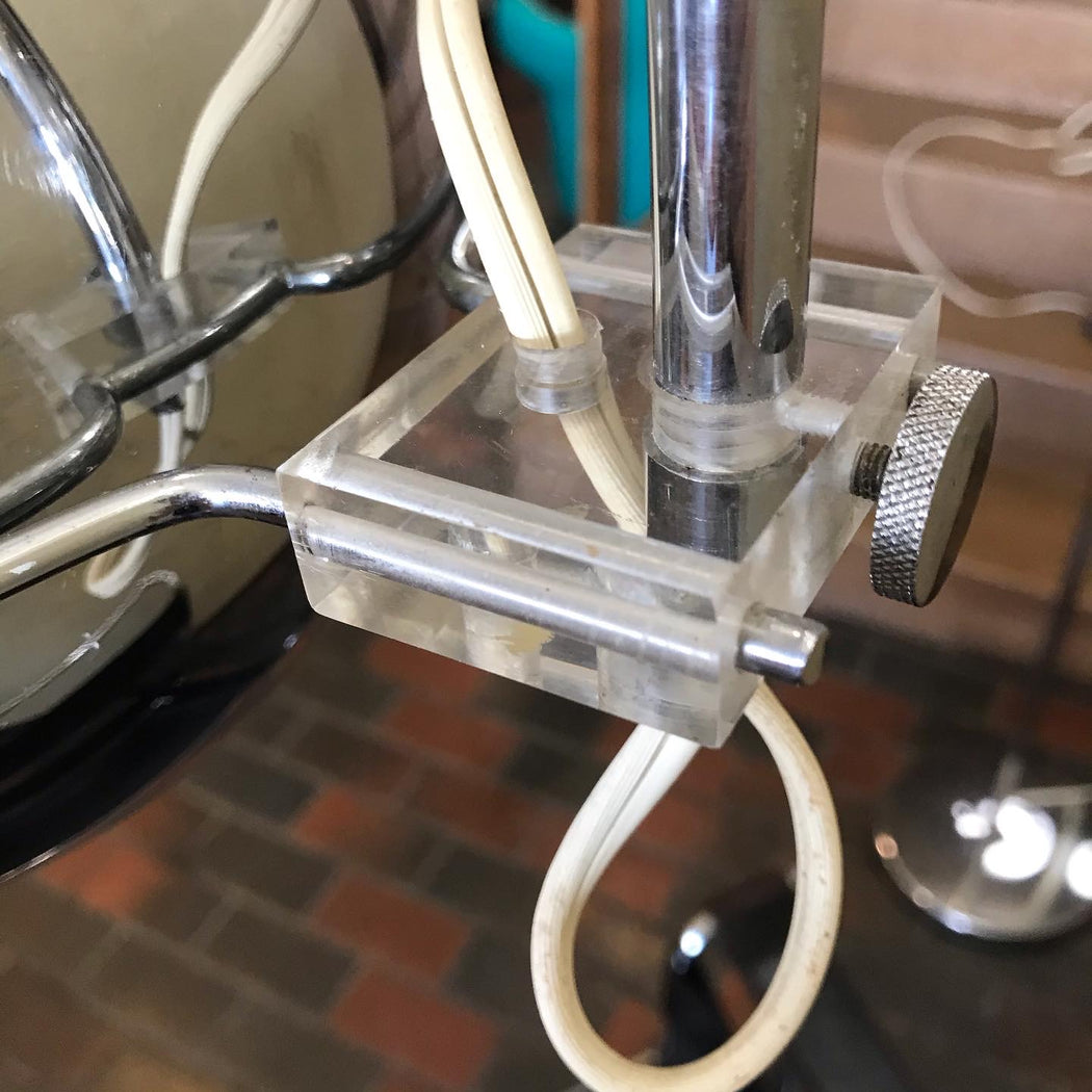 Space Age Chrome Arc Lamp