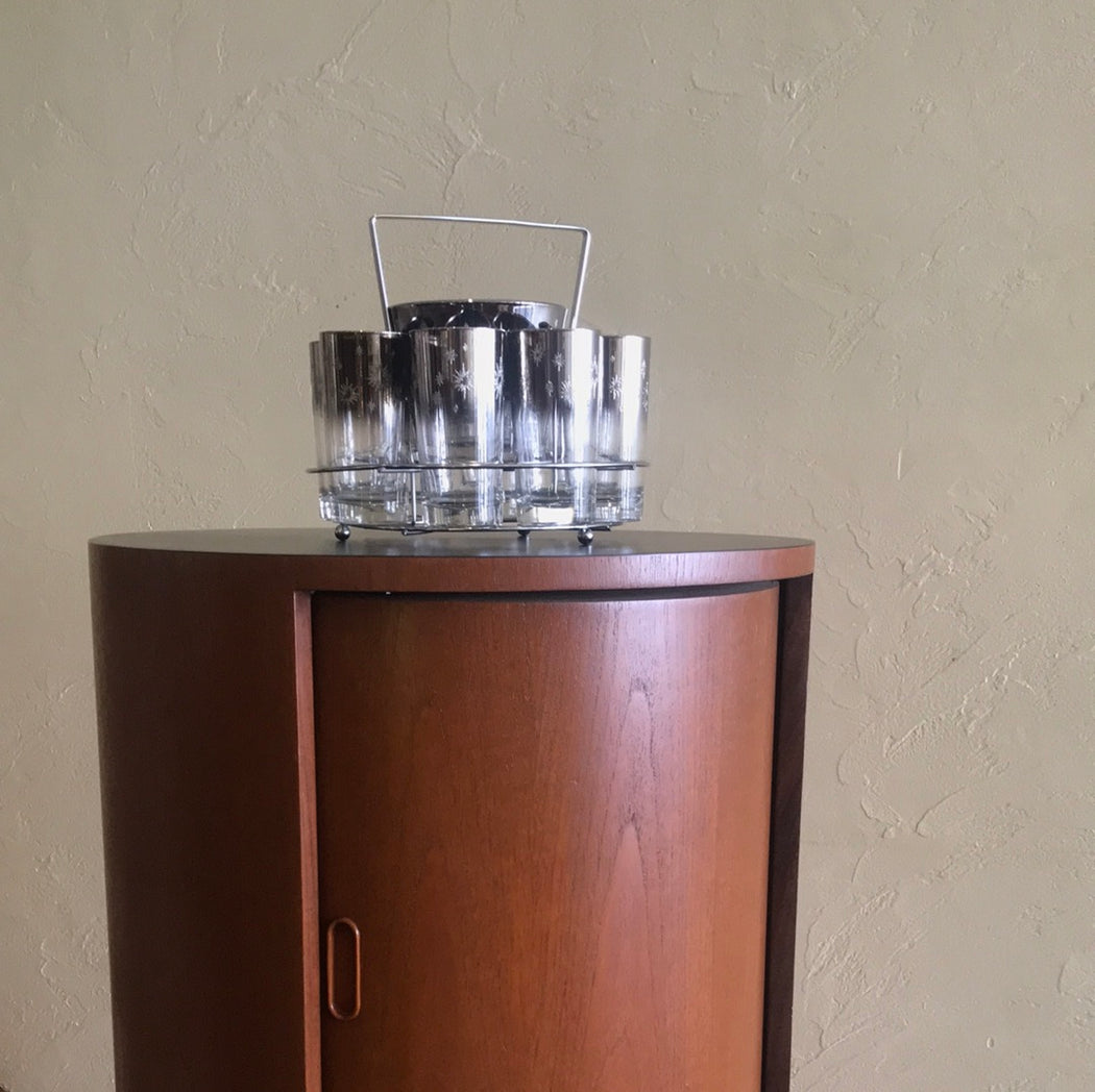 RS Associates Cylinder Bar Cabinet