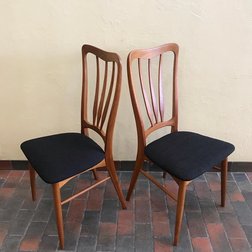 SOLD • Koefoeds Hornslet Ingrid Dining Chairs