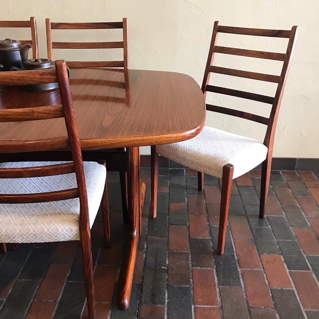 SOLD • Swedish Rosewood Dining Chairs