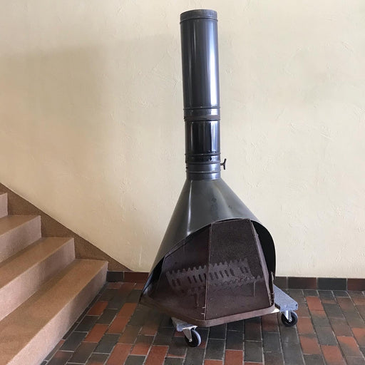 SOLD • 1960s Wood Burning Firehood Fireplace