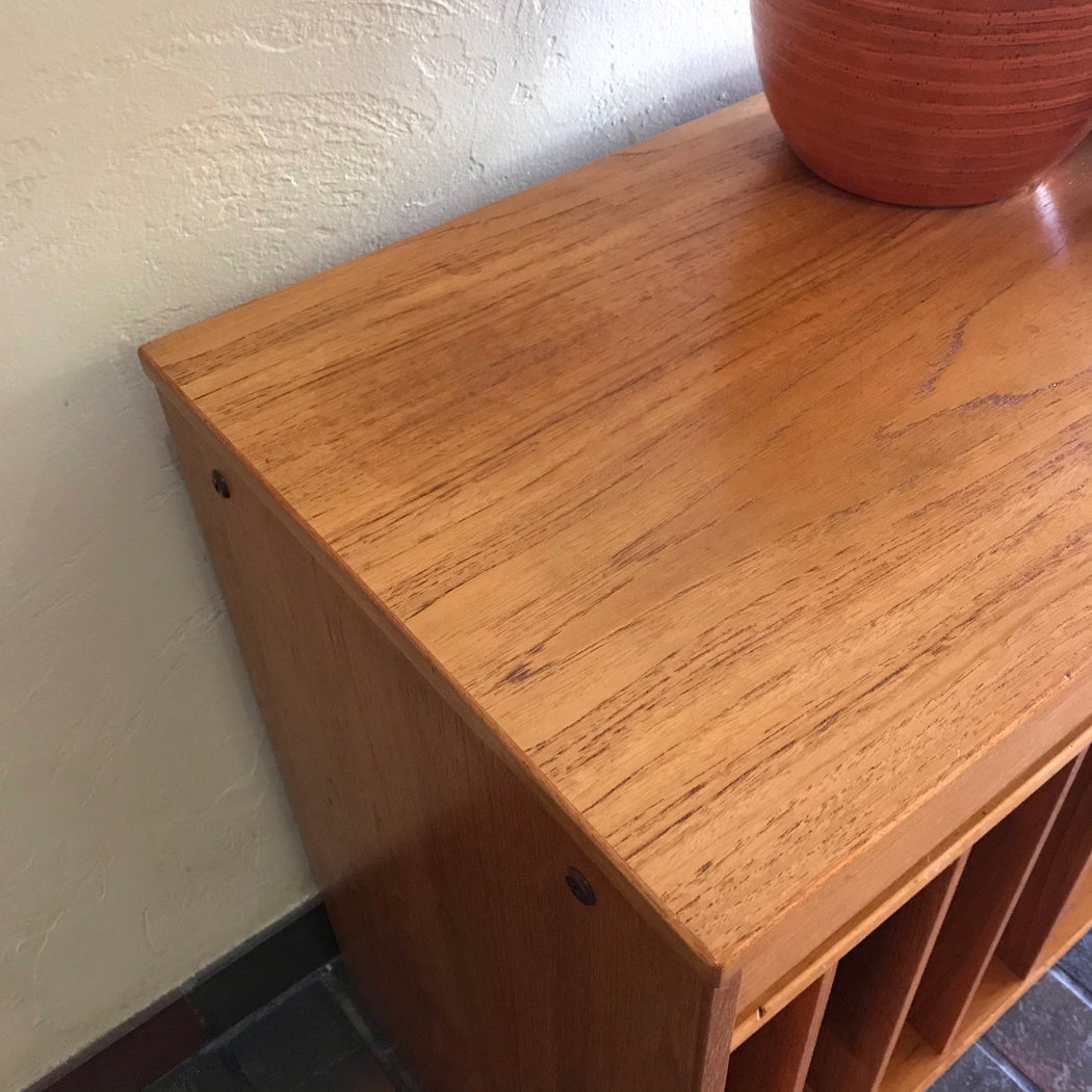 SOLD • Teak Extendable Console Desk