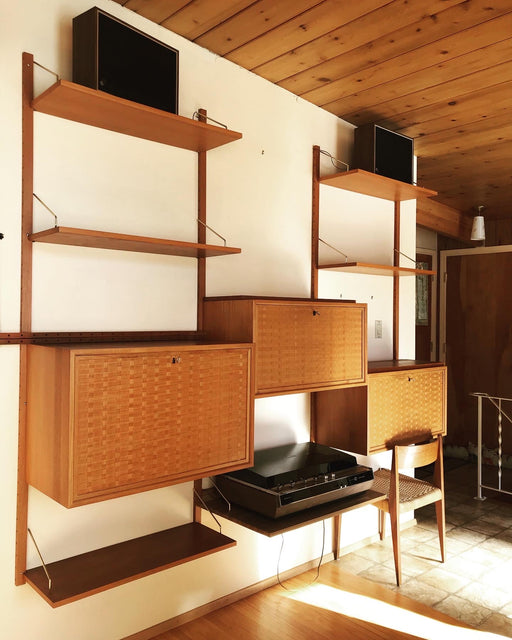 SOLD • Danish Teak CADO Wall Unit