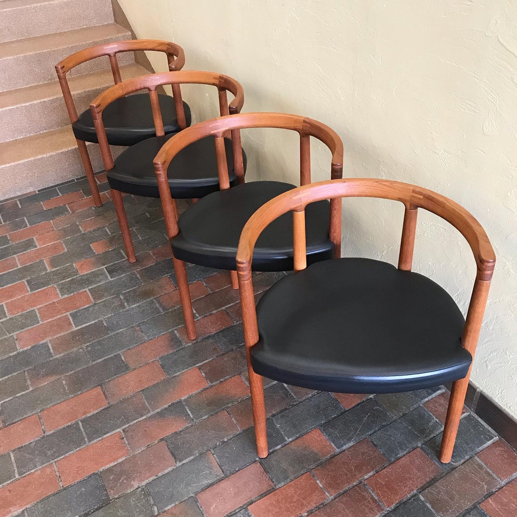SOLD • Midcentury Teak Dining Chairs