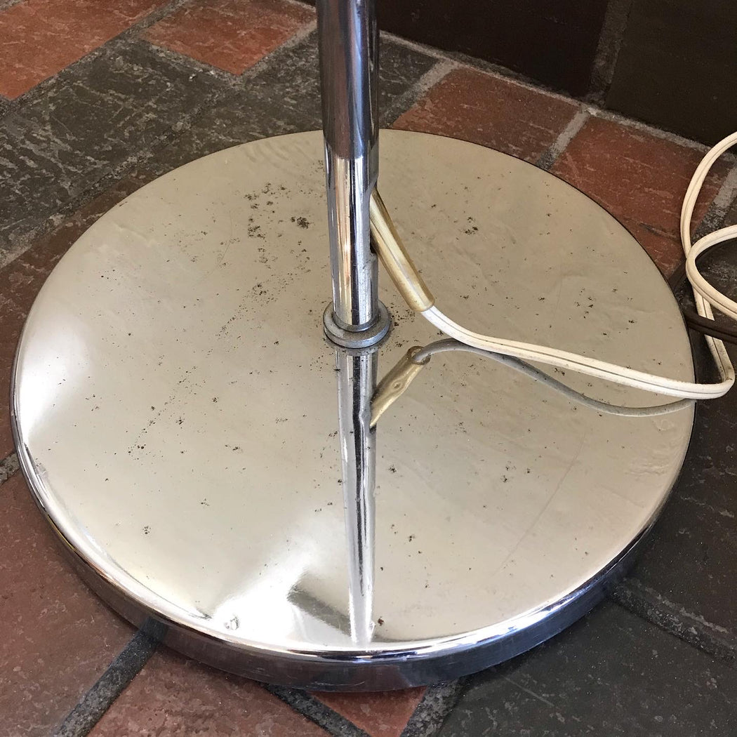 Space Age Chrome Arc Lamp