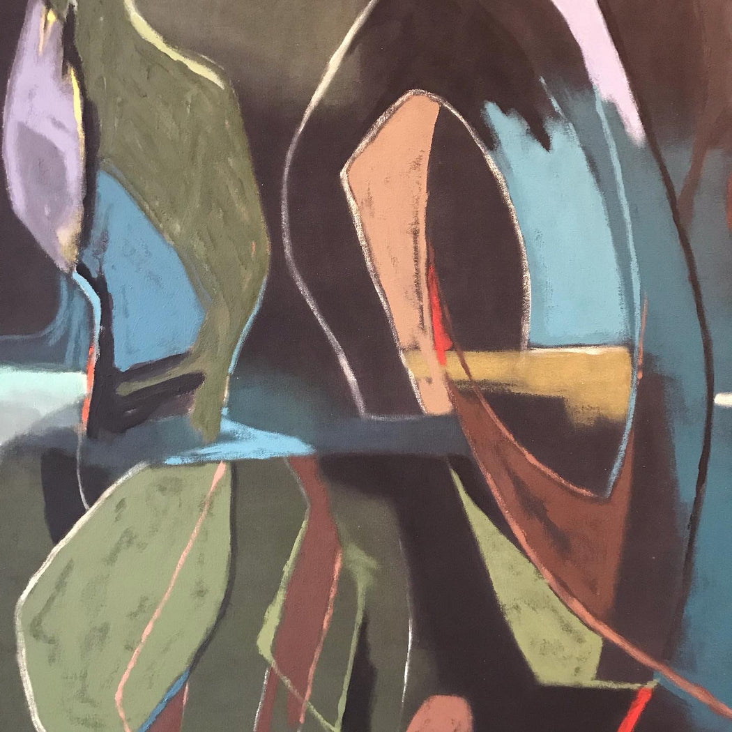 SOLD • Original Abstract Painting : Grymyr