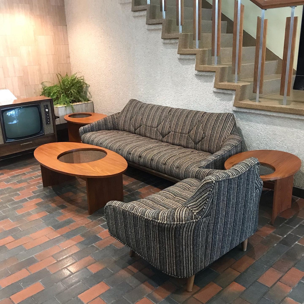 Sold • Atomic Sofa + Chair