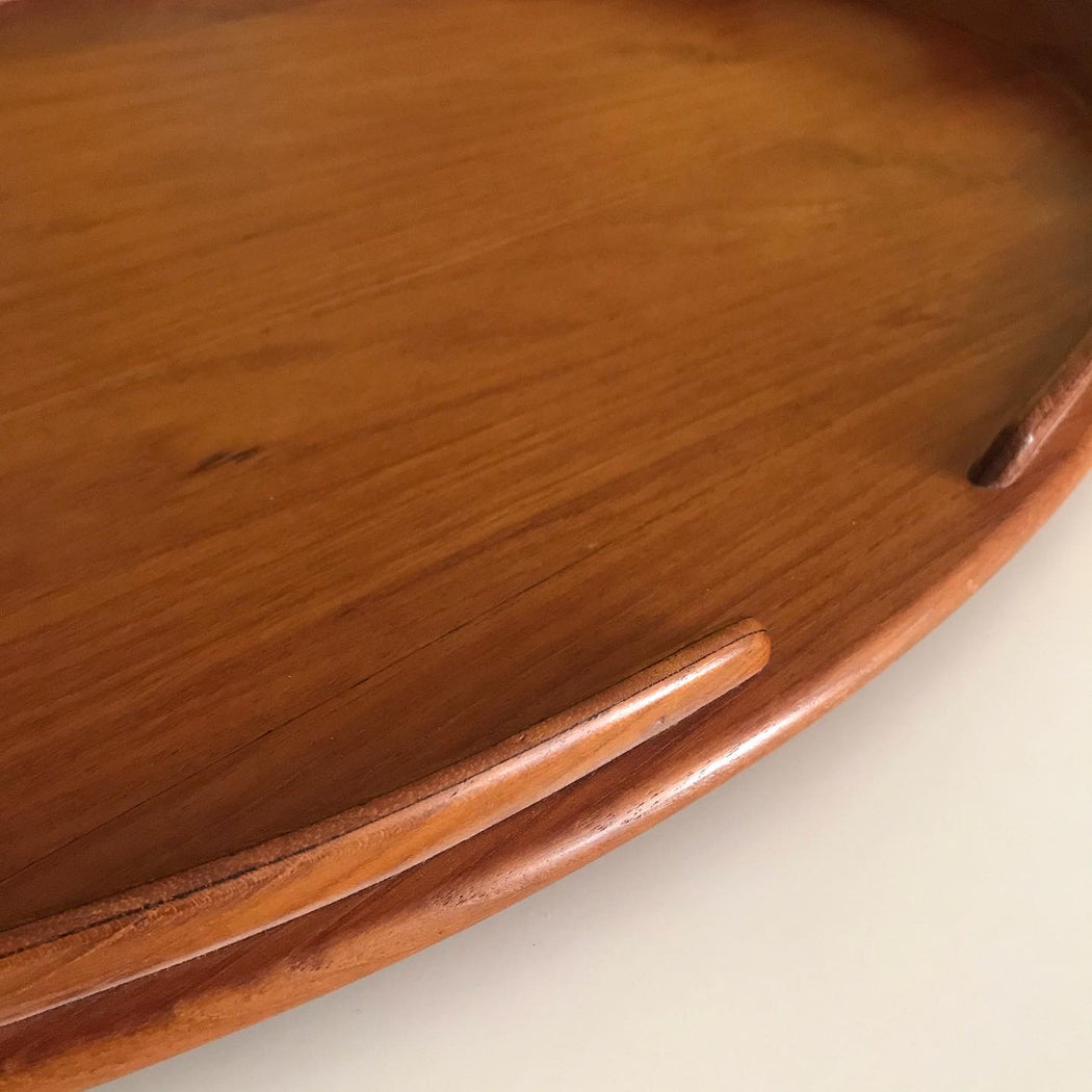 Dansk Large Oval Teak Tray