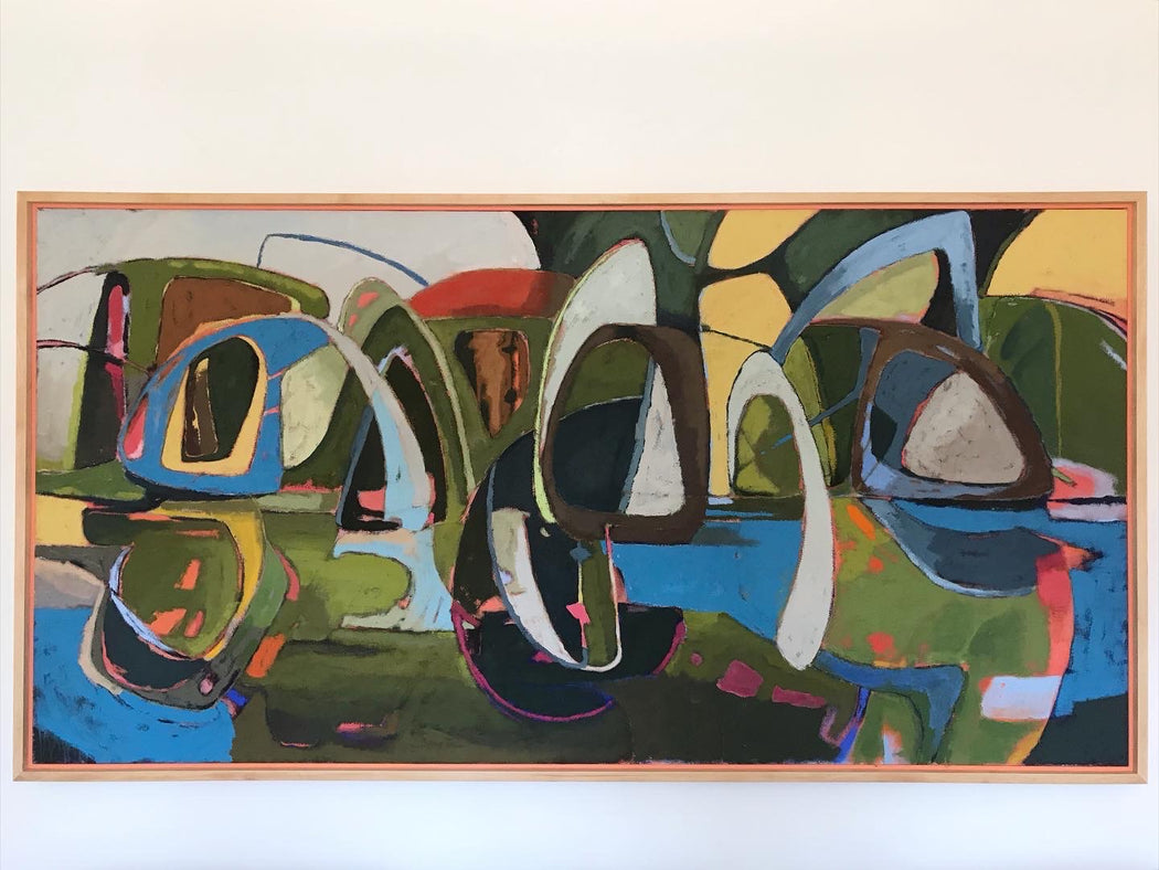 SOLD • Original Abstract Painting : Floro