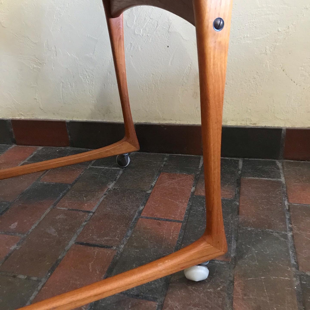 SOLD • Art Furn Danish Teak Cart