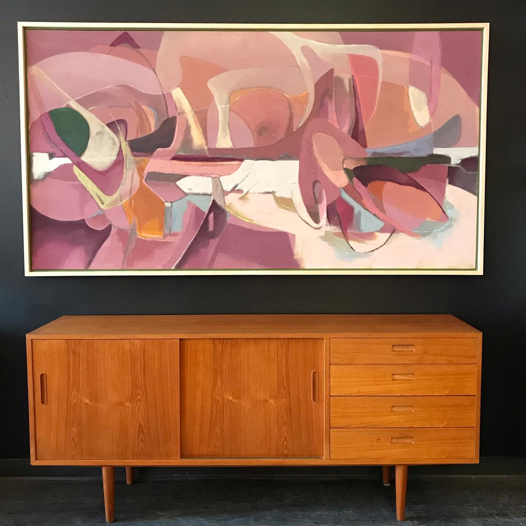 Original Abstract Painting: Loppepose