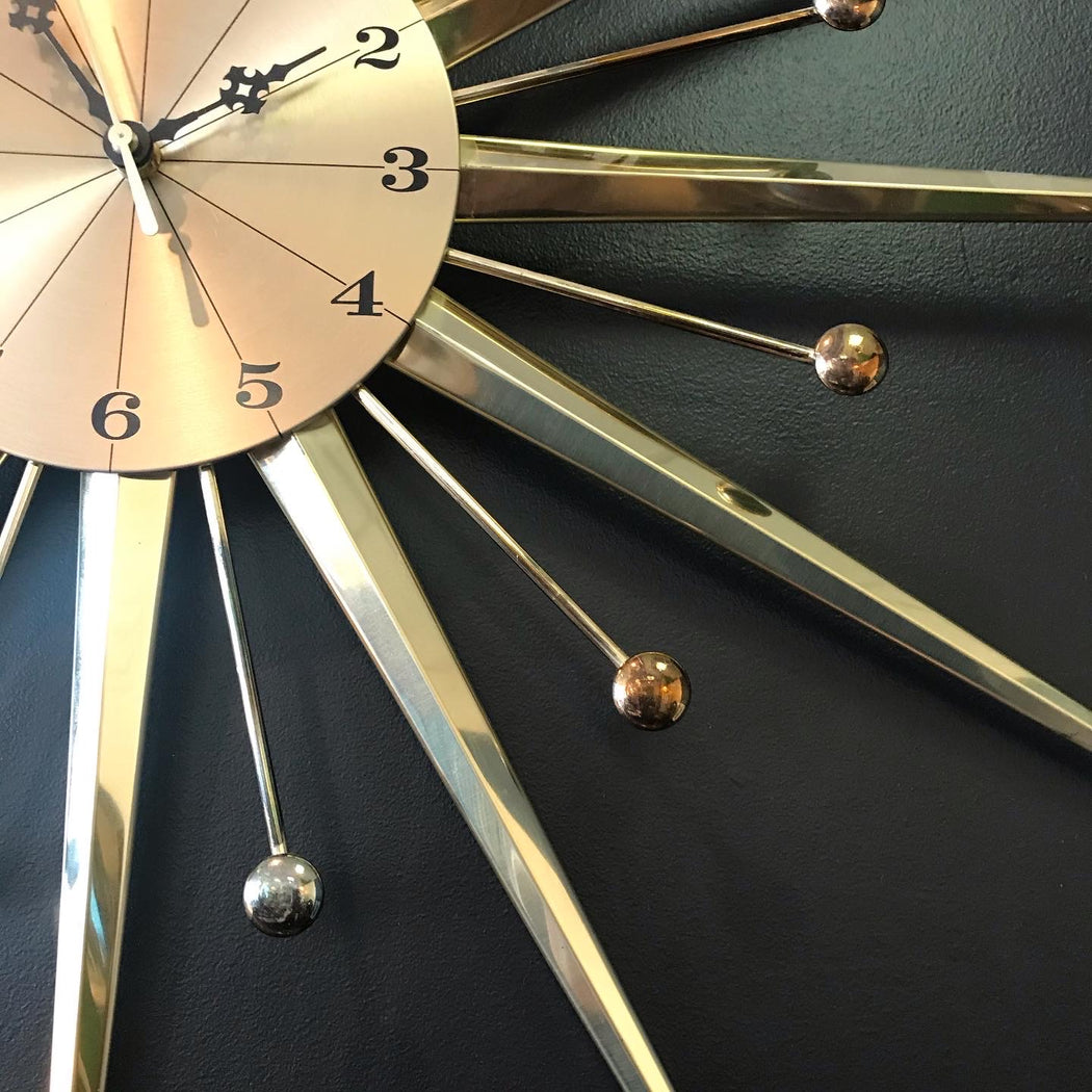 Ingraham Starburst Clock