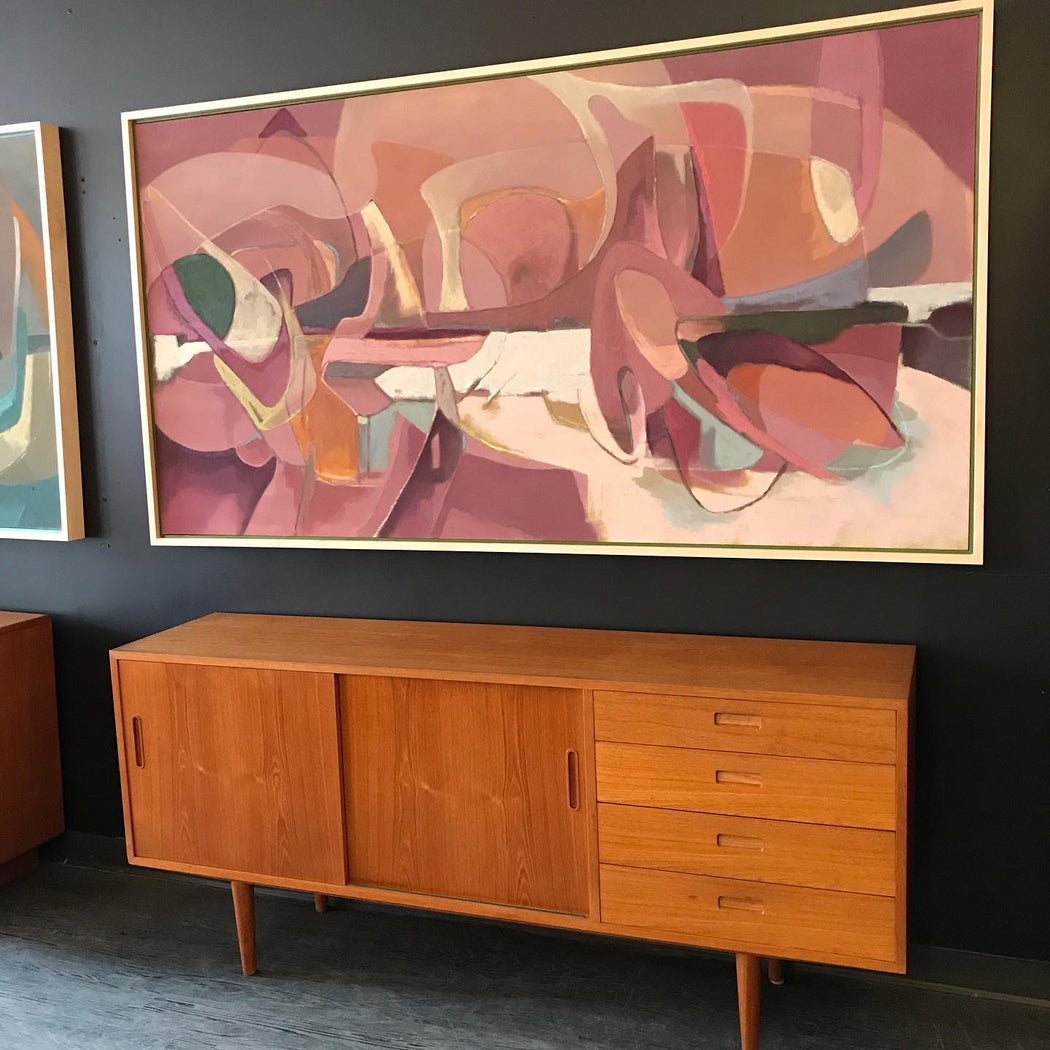 Original Abstract Painting: Loppepose