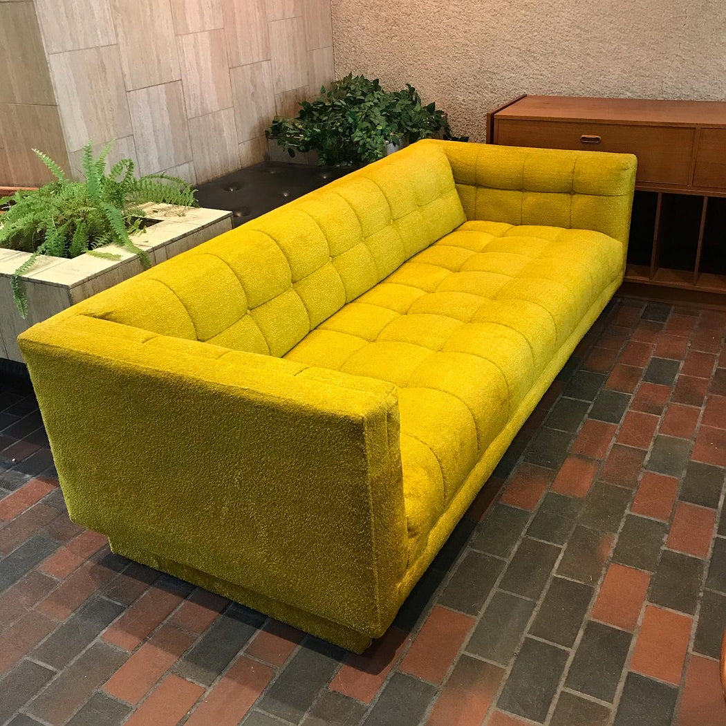 SOLD • Super Gold 70s Sofa