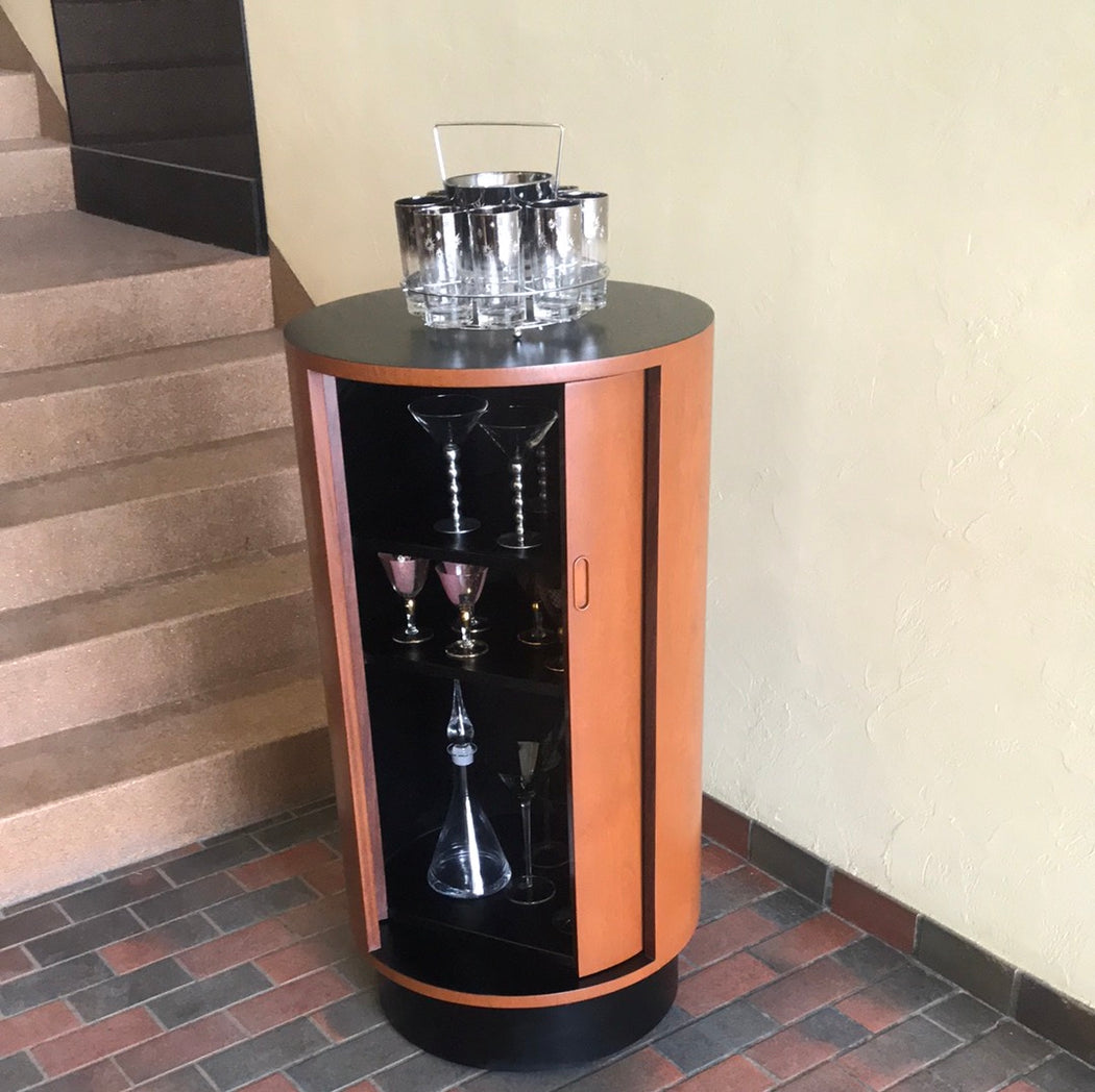 RS Associates Cylinder Bar Cabinet