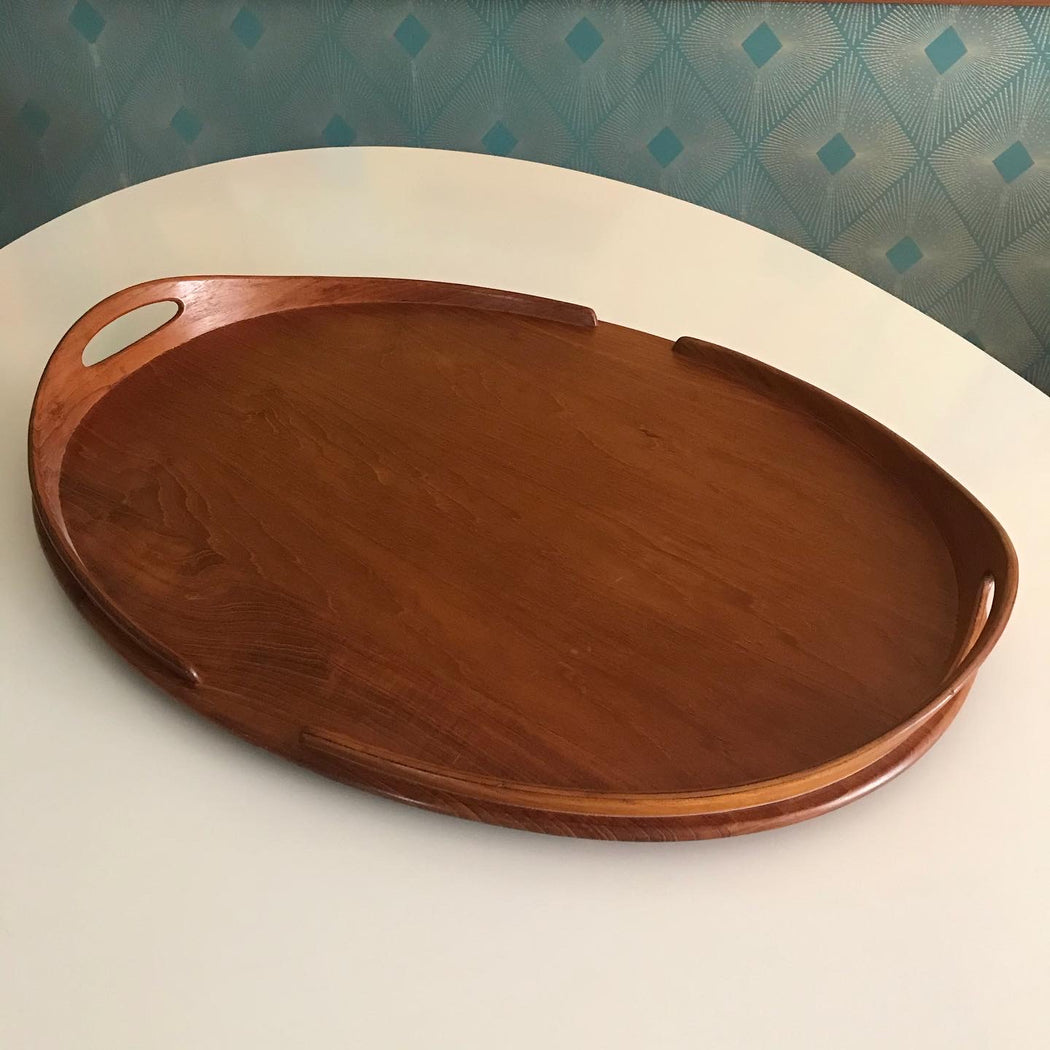 Dansk Large Oval Teak Tray