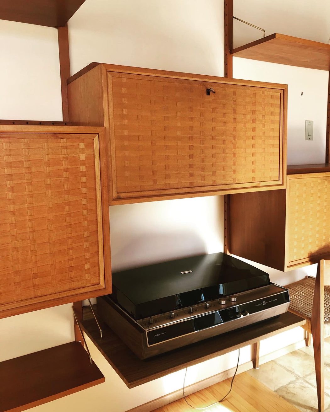 SOLD • Danish Teak CADO Wall Unit