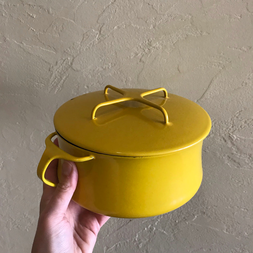 Dansk Kobenstyle Small Yellow Pot
