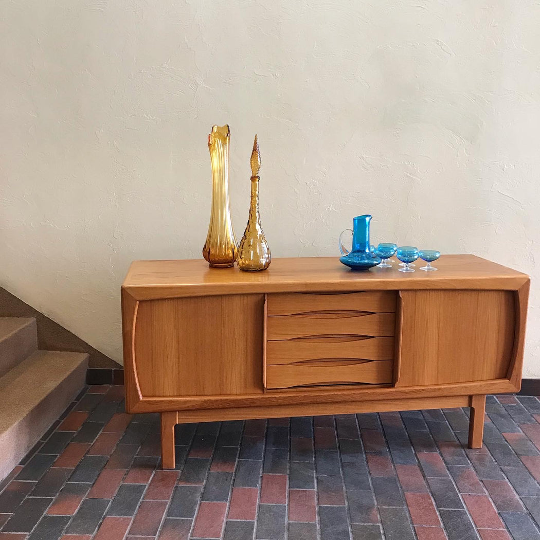 SOLD • Petite Danish Teak Credenza