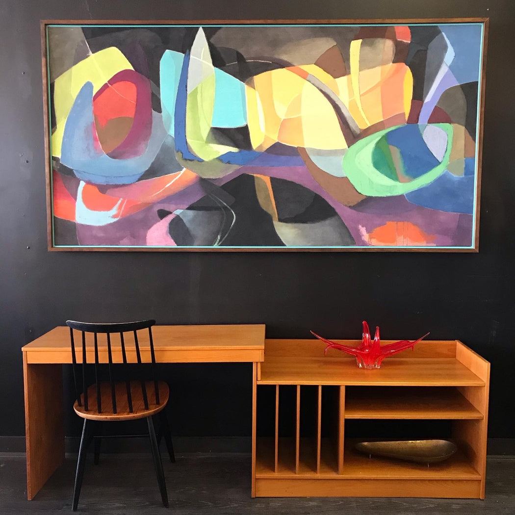 SOLD • Original Abstract Painting: Vaken