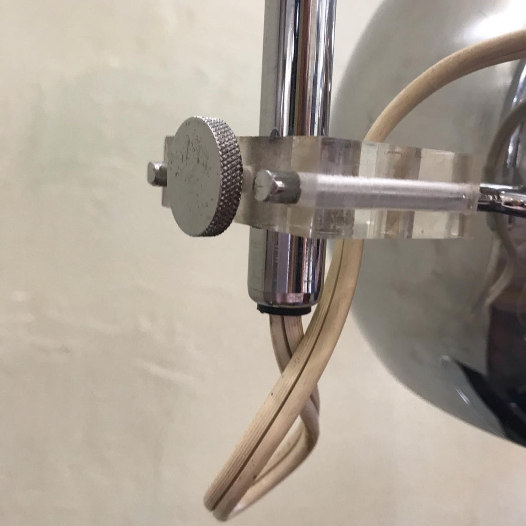 Space Age Chrome Arc Lamp