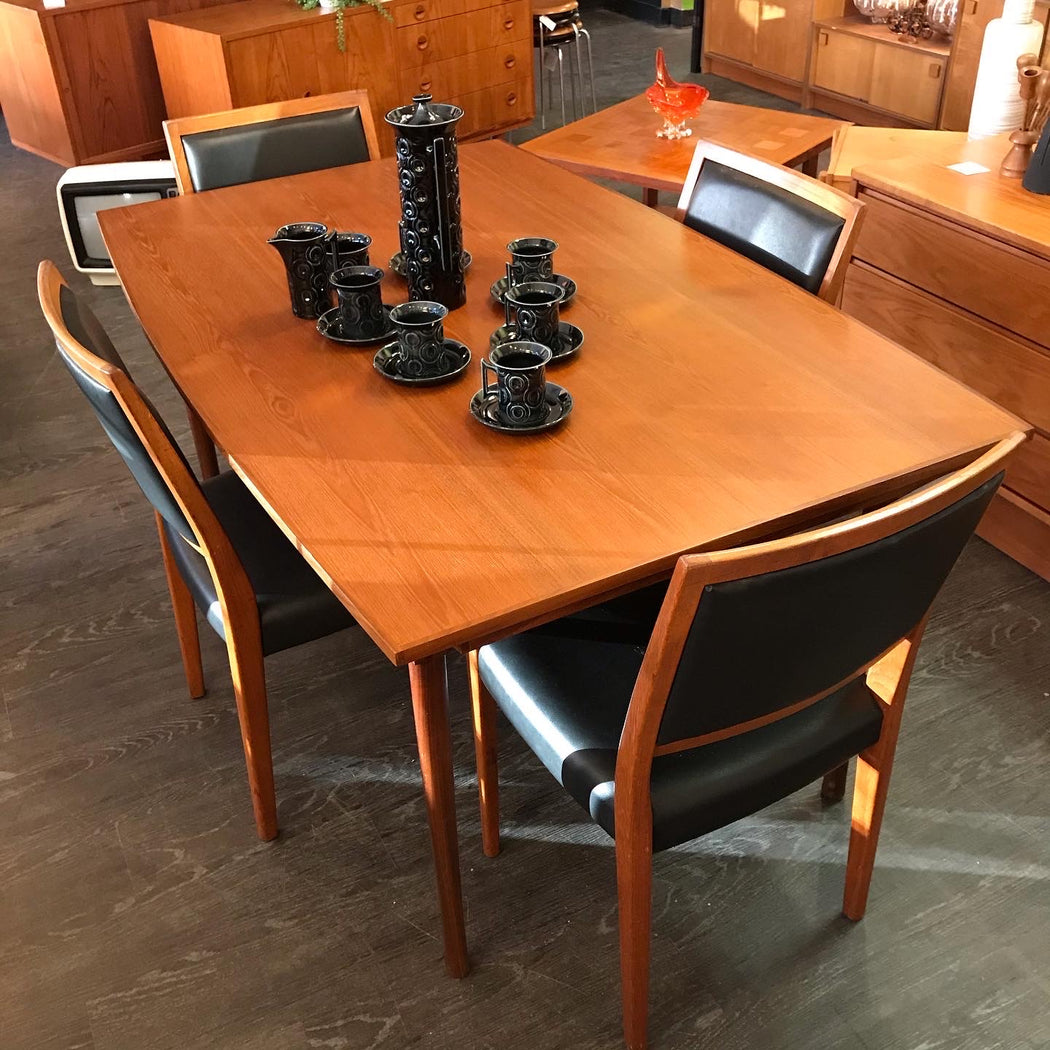 SOLD • RS Associates Teak Dining Table