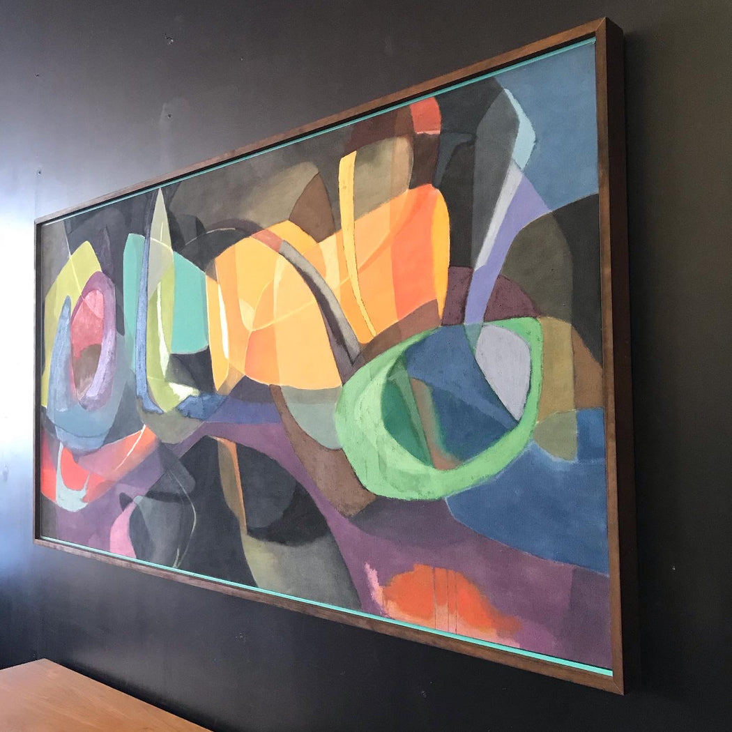 SOLD • Original Abstract Painting: Vaken