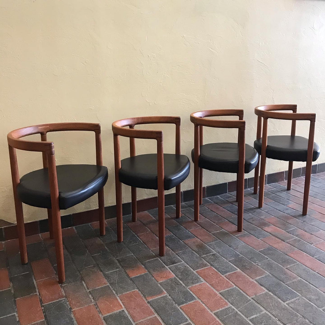 SOLD • Midcentury Teak Dining Chairs