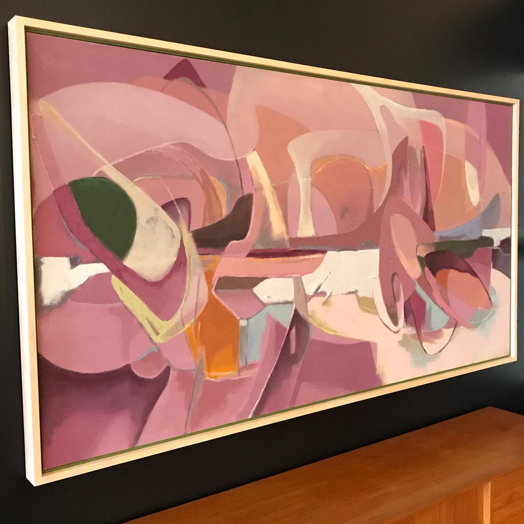 Original Abstract Painting: Loppepose