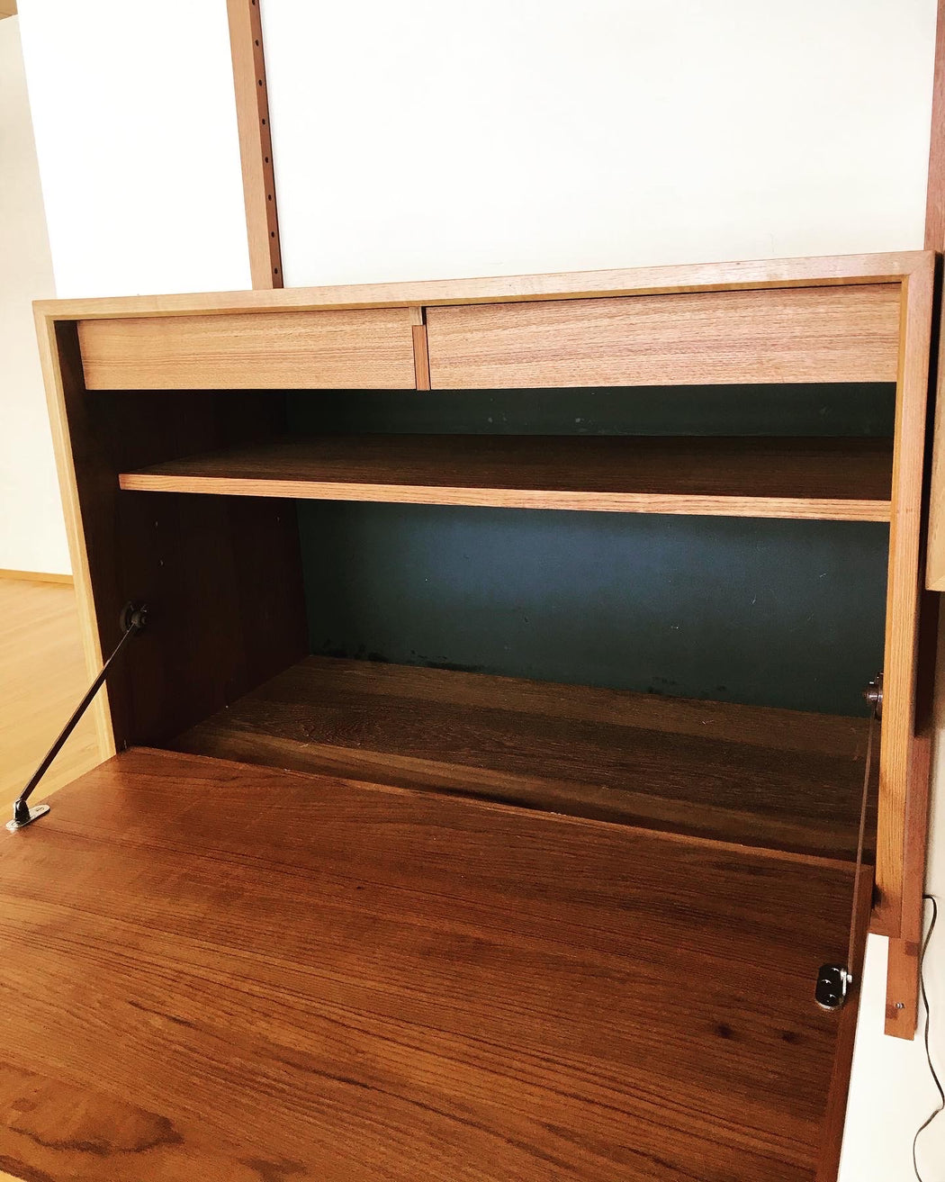 SOLD • Danish Teak CADO Wall Unit