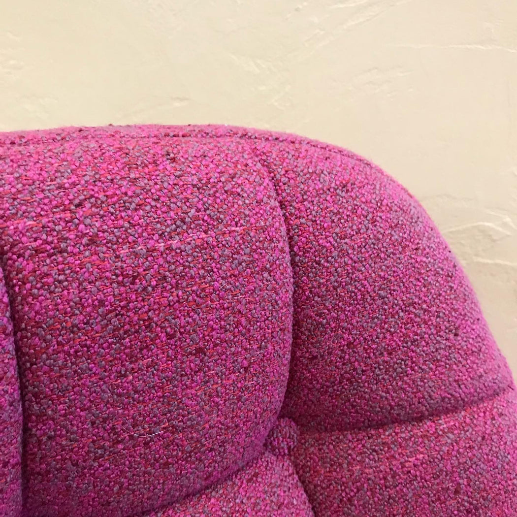 SOLD • R. Huber Scoop Chair + Ottoman