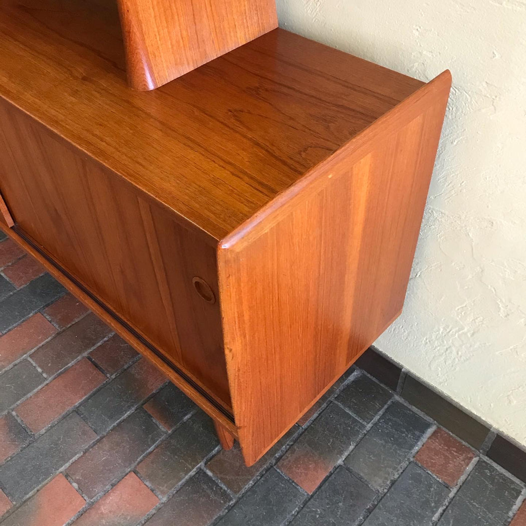 SOLD • R. Huber Teak Sideboard + Hutch