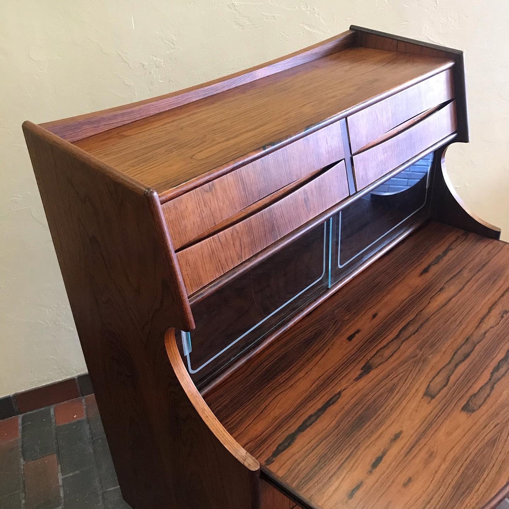 SOLD • Gunnar Falsig Rosewood Desk
