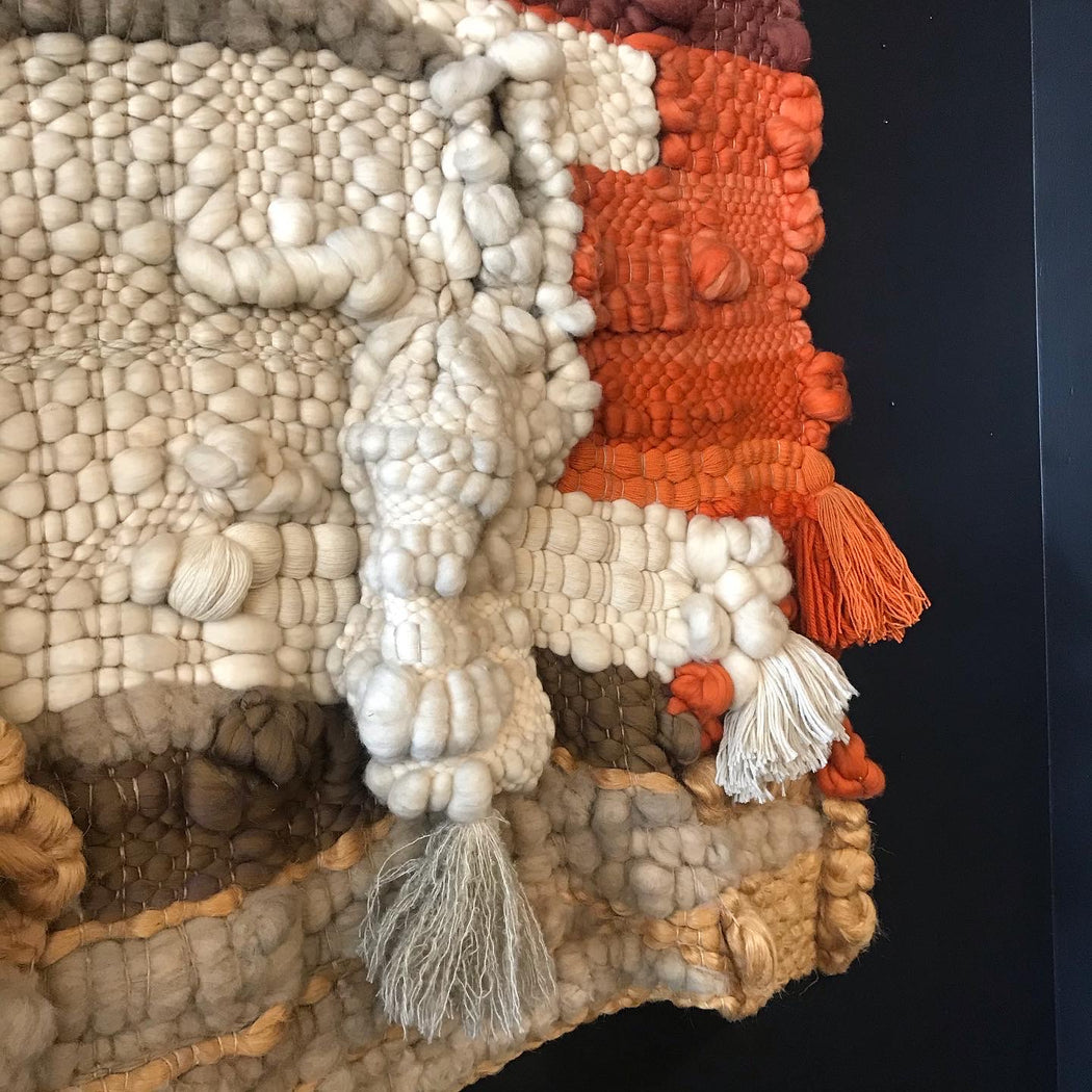 SOLD • Giant 1970s Weaving