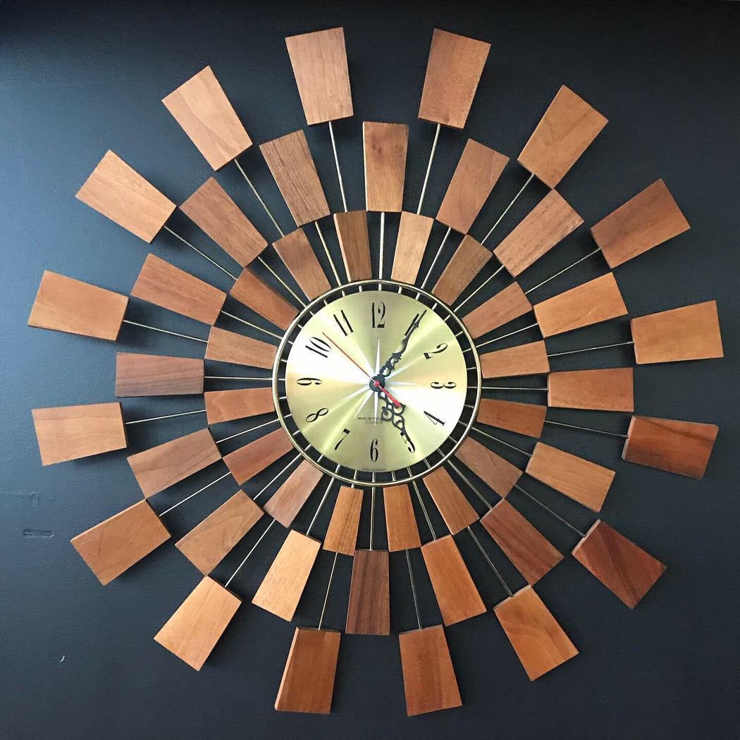 Sold • Westclox Starburst Clock