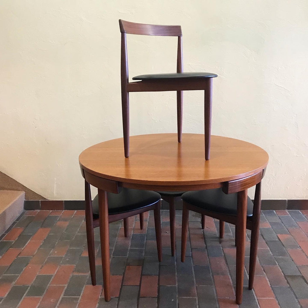 SOLD • Hans Olsen Roundette Dining Set