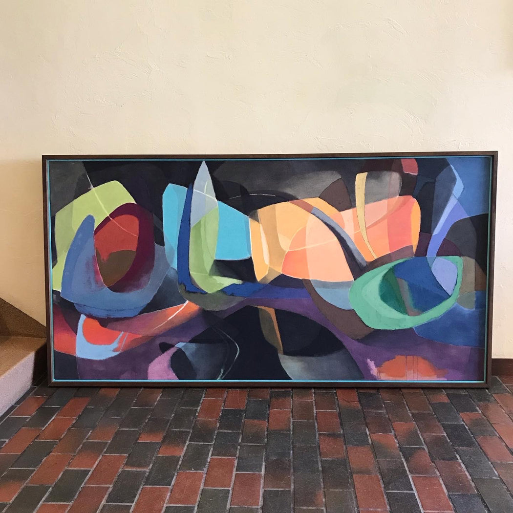 SOLD • Original Abstract Painting: Vaken