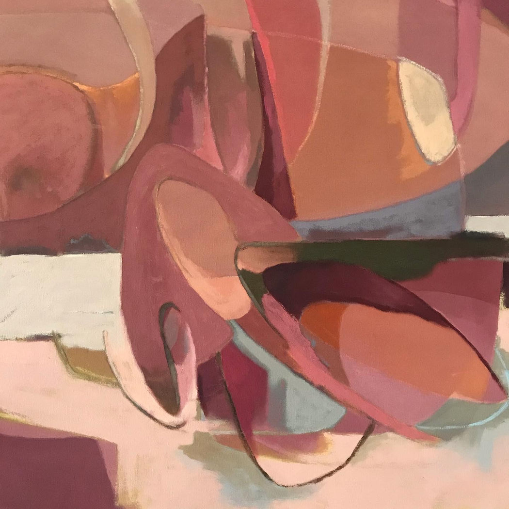 Original Abstract Painting: Loppepose