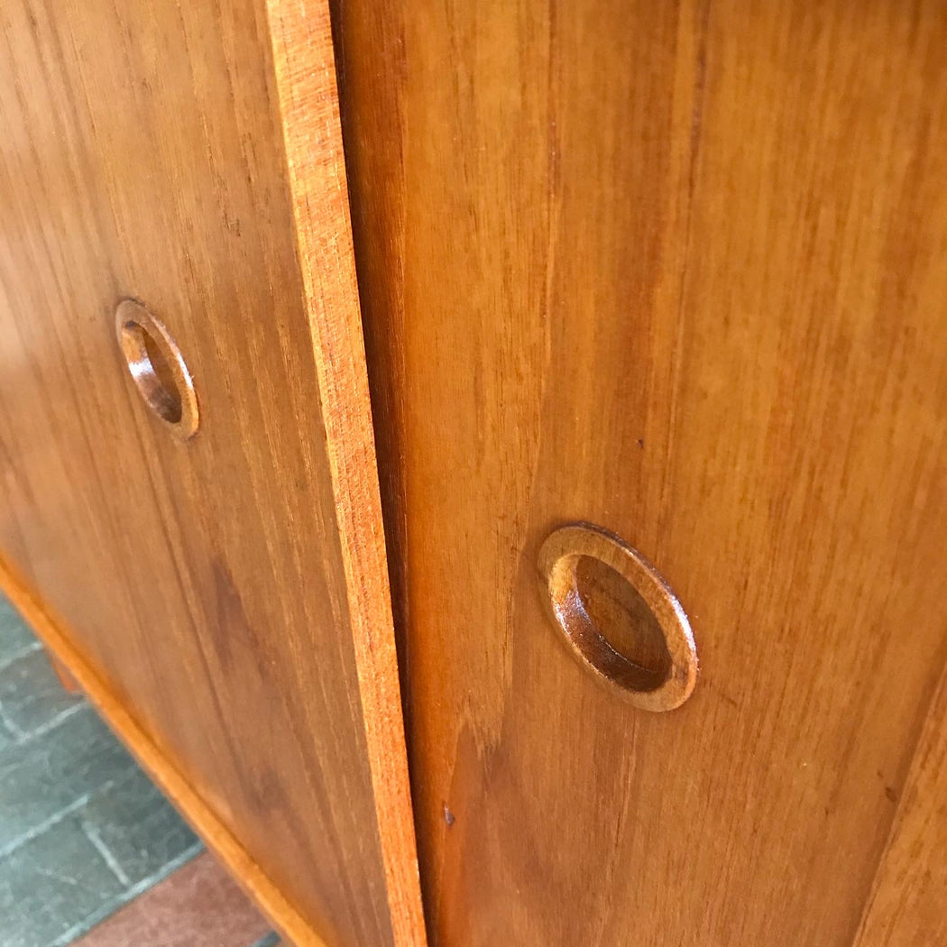 SOLD • R. Huber Teak Sideboard + Hutch