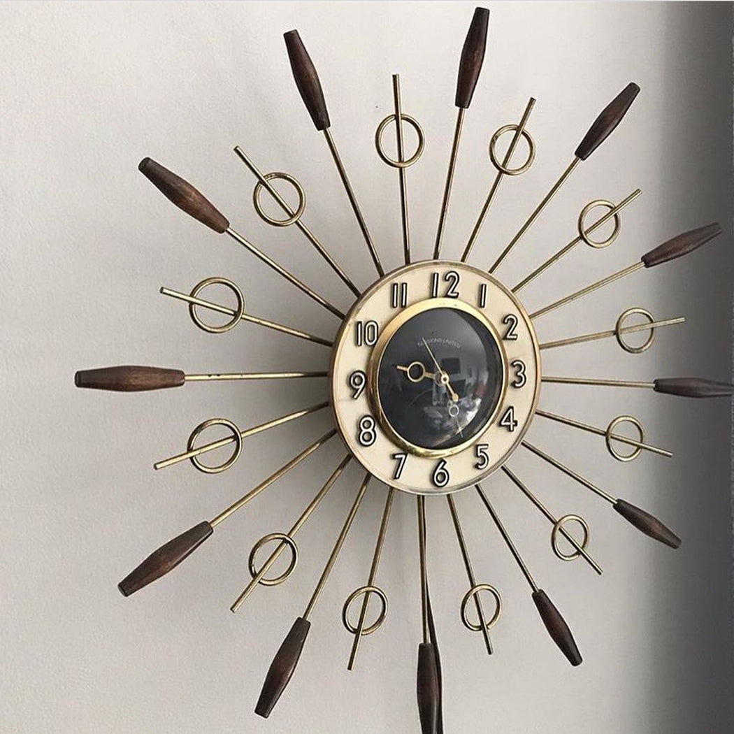 Electric Starburst Clock